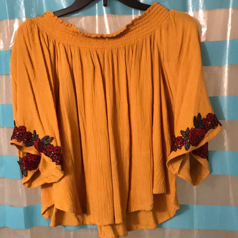Off shoulder blouse